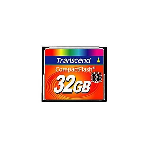 Transcend - Flash-Speicherkarte - 32 GB - 133x - CompactFlash