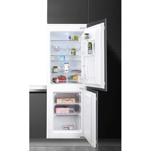 E (A bis G) AMICA Einbaukühlgefrierkombination "EKGCS 385 900" Kühlschränke Gr. Rechtsanschlag, weiß Einbaukühlgefrierkombinationen