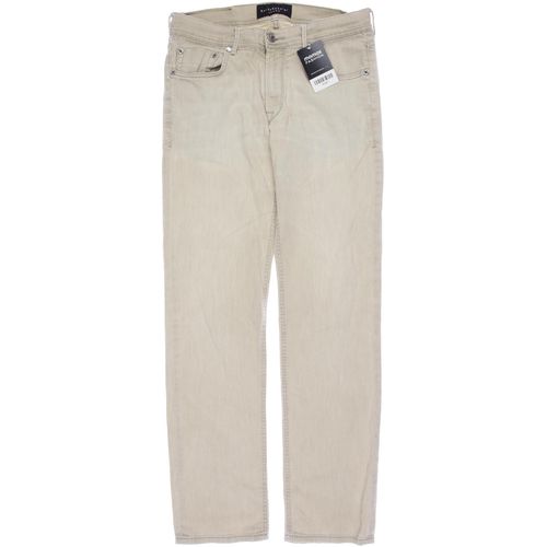 Baldessarini Herren Jeans, beige, Gr. 33