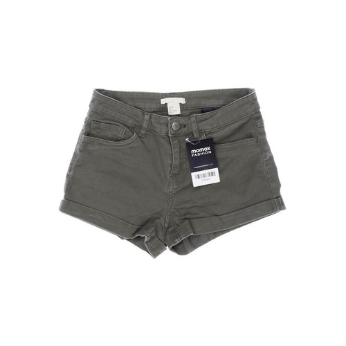 H&M Damen Shorts, grün, Gr. 32