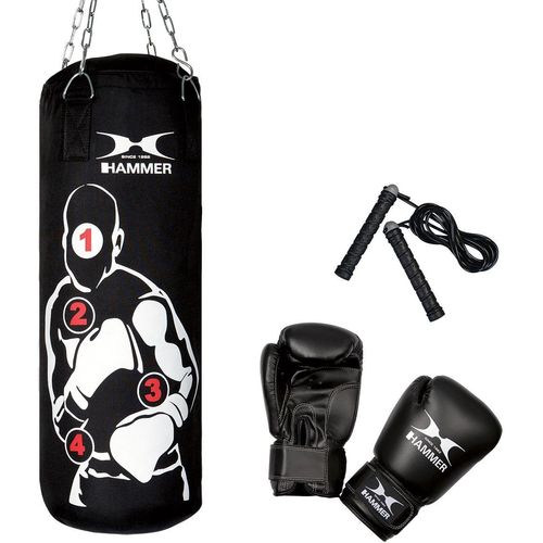 Boxsack HAMMER "Sparring Pro" Boxsäcke Gr. B/H: 30cm x 80cm, schwarz