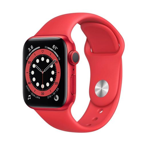 Apple Watch (Series 6) 2020 GPS + Cellular 40 mm - Aluminium Rot - Rot