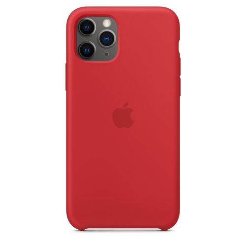 Apple-Silikon Case iPhone 11 Pro Max - Silikon Rot