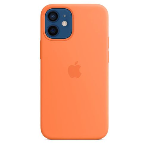 Apple-Silikon Case iPhone 12 mini - Magsafe - Silikon Kumquat