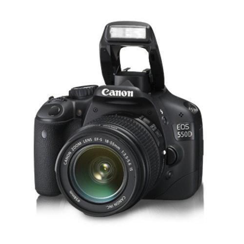 Spiegelreflexkamera EOS 550D - Schwarz + Canon Canon Zoom Lens EF-S 18-55mm f/3.5-5.6 f/3.5-5.6