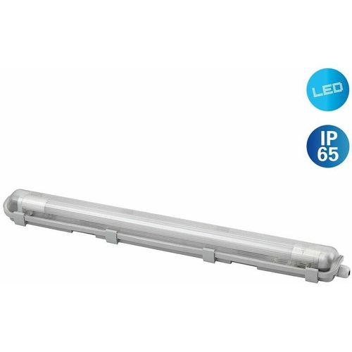 LED-Feuchtraumleuchte Pipe 1-flammig 120 cm T8, G13, 18 w, 1800 lm Feuchtraumleuchte