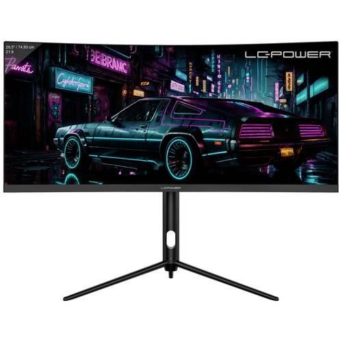 LC Power LC-M30UWFC Gaming Monitor EEK F (A - G) 74.9 cm (29.5 Zoll) 2560 x 1080 Pixel 21:9 1 ms DisplayPort, HDMI®, Kopfhörer (3.5 mm Klinke) VA LED