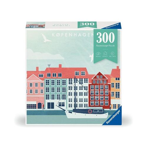 Puzzle CITY KOPENHAGEN (300 Teile)