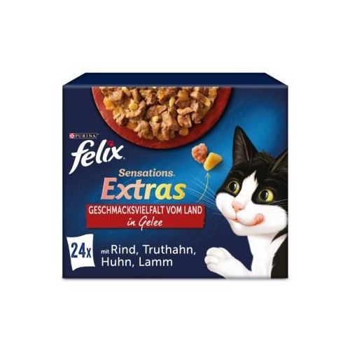 Felix Sensations Extras Gelees 24x85g