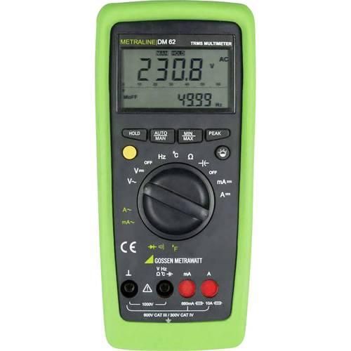 Gossen Metrawatt METRALINE DM 62 Hand-Multimeter digital CAT III 600 V, CAT IV 300 V Anzeige (Counts): 6600