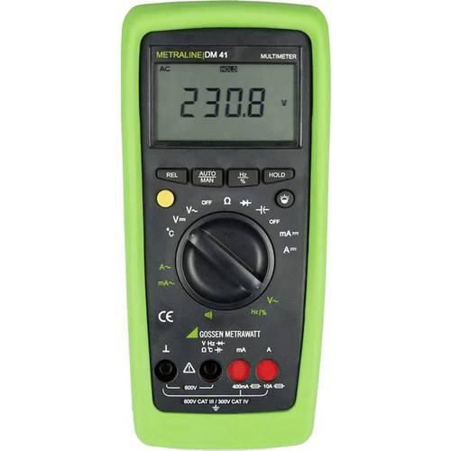 Gossen Metrawatt METRALINE DM 41 Hand-Multimeter kalibriert (ISO) digital CAT III 600 V, CAT IV 300 V Anzeige (Counts): 4000