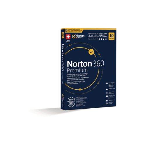 Norton Virensoftware »Norton 360 Premium Box, 10 Device, 1 Jahr«