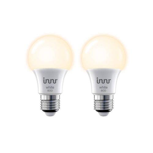 Innr LED-Leuchtmittel Smart E27, 8,5 W, 2.700 K, 806 lm, 2er