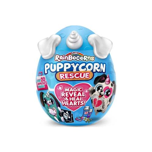 Zuru 9261 - Rainbocorns - Puppycorn Rescue - Plüschfigur mit Zubehör, Auswahl zufällig