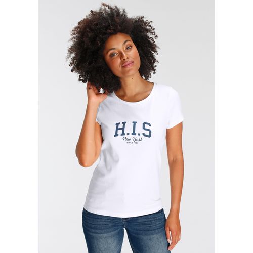 H.I.S T-Shirt, mit Logo-Print vorne