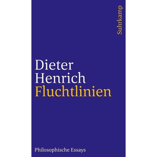 Fluchtlinien - Dieter Henrich, Kartoniert (TB)