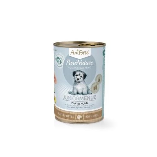 AniForte Nassfutter Junior Menue Huhn 6 x 400g