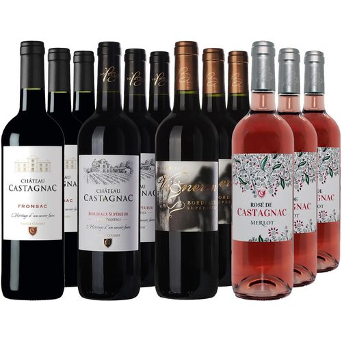 Bordeaux Vignerons Château Castagnac Kennenlern-Paket