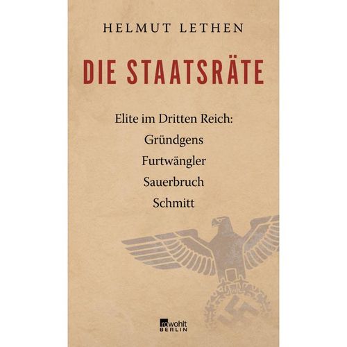 Die Staatsräte - Helmut Lethen, Gebunden