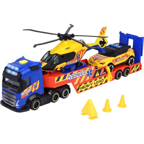 DICKIE TOYS Spielzeugfahrzeug "Rescue Transporter", blau