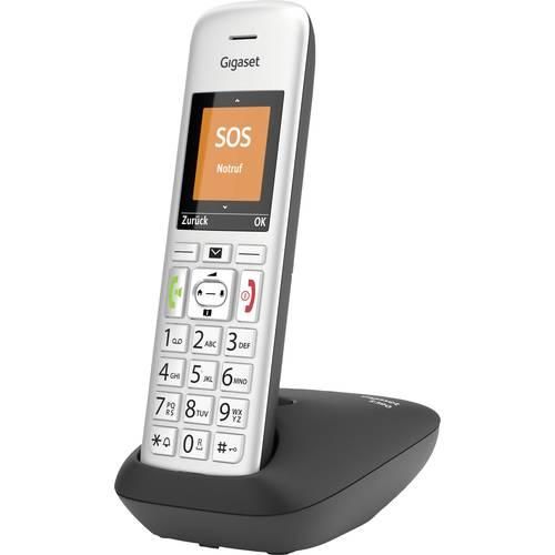 Gigaset E390 DECT Mobilteil Silber-Schwarz