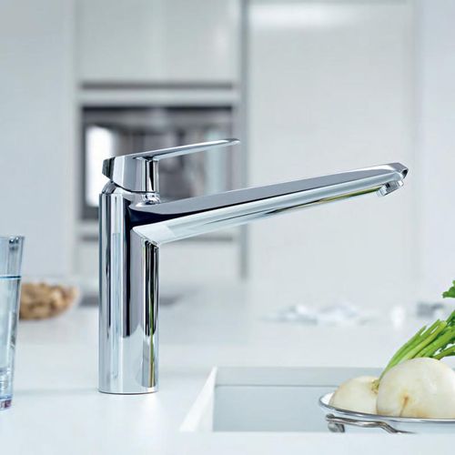 Grohe Eurodisc Cosmopolitan Küchenarmatur, schwenkbar, 33770002,