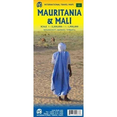 ITM Mauretania & Mali, Karte (im Sinne von Landkarte)