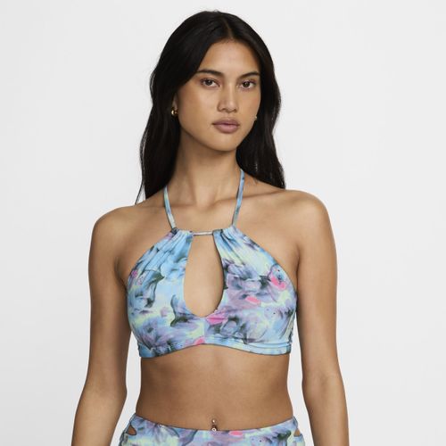 Nike Swim bikinitop met veterdetails - Blauw