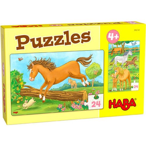 HABA - Puzzles Pferde (Kinderpuzzle)