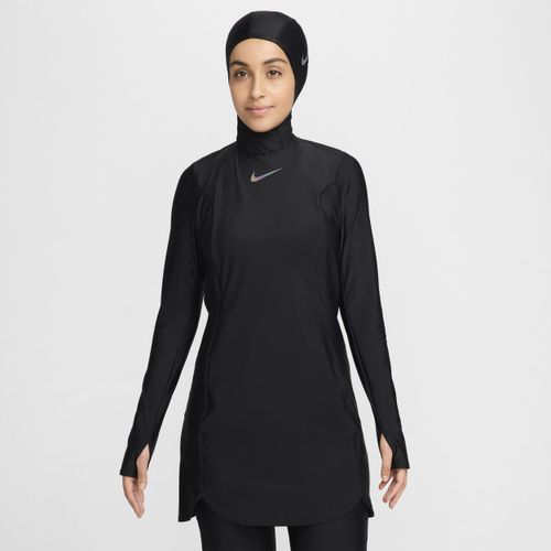 Nike Swim Victory bedeckendes Badekleid für Damen - Schwarz