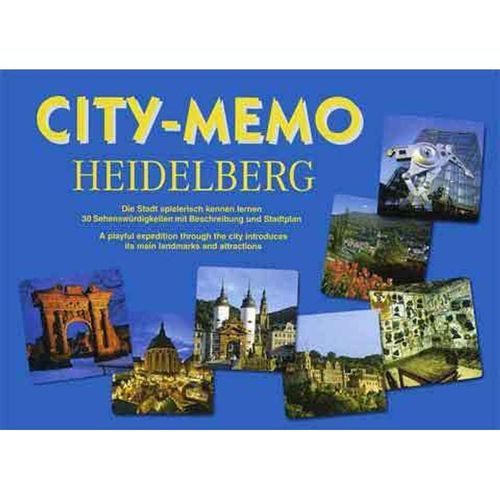 Memo-Spiel - City-Memo "Heidelberg"