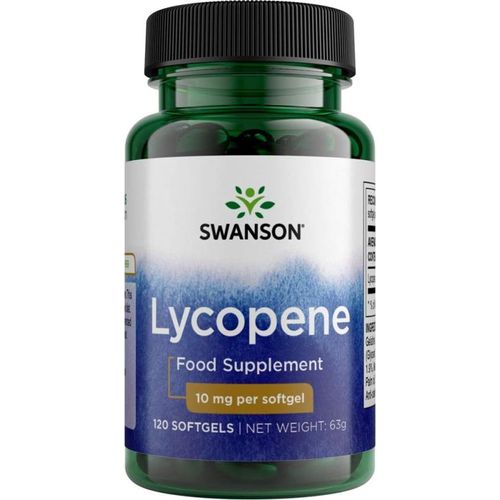 Swanson, Lycopene, 10mg, 120 Softgels [179,00 EUR pro kg]