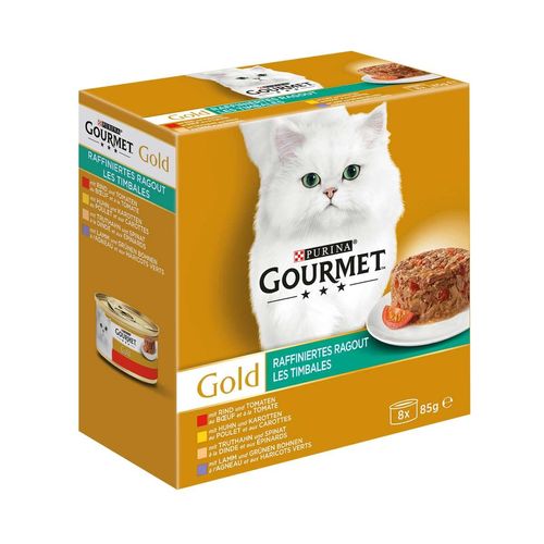 GOURMET Gold Raffiniertes Ragout Mixpaket 48x85g