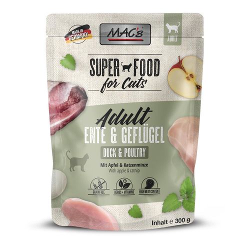 MAC's Cat Pouch Ente & Geflügel 6x300g