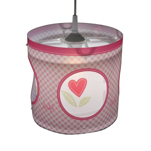 Dreh-Pendelleuchte Lief for Girls in Rosa