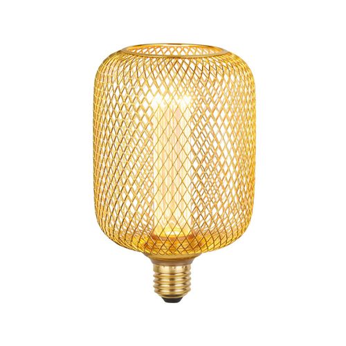 LED-Lampe E27 Mesh 3,5W 1.800K gold