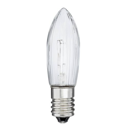 E10 3W 34V Ersatzlampen 3er Pack Kerzenform