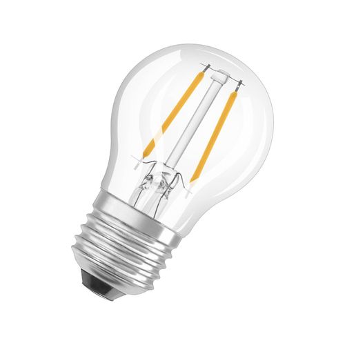 OSRAM LED-Tropfenlampe E27 Superstar 4,8W klar 827