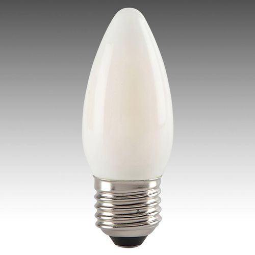 Sylvania Candle LED bulb E27 4.5 W 827 satin-finished