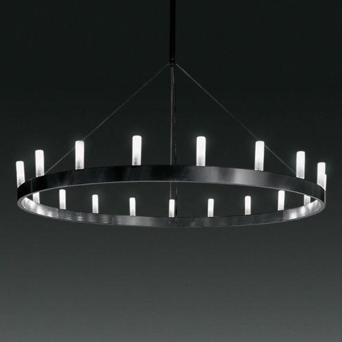 Fontana Arte Chandelier - Kronleuchter, schwarz