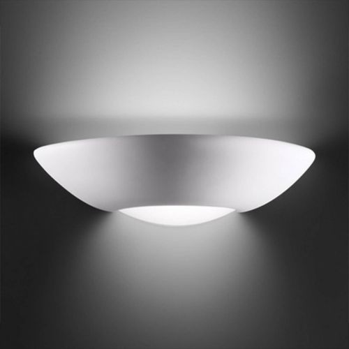 Wandlampe Casablanca, überstreichbar, Breite 40 cm