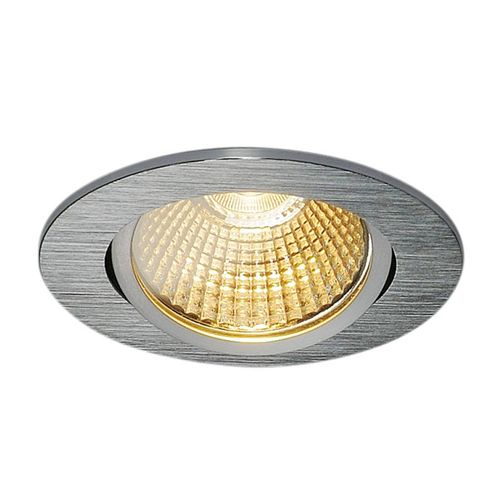 SLV New Tria 68 Einbauspot LED 3.000K rund alu