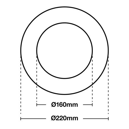 SLC Shift Rehab Erweiterungs-Ring 16 - 22 cm