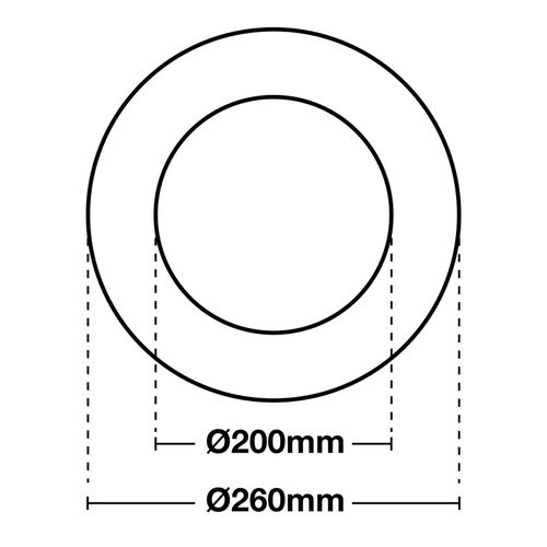 SLC Shift Rehab Erweiterungs-Ring 20 - 26 cm