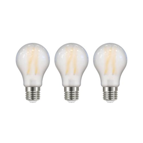 LED-Leuchtmittel Filament matt E2 A60 3,8W 3000K 806lm 3er