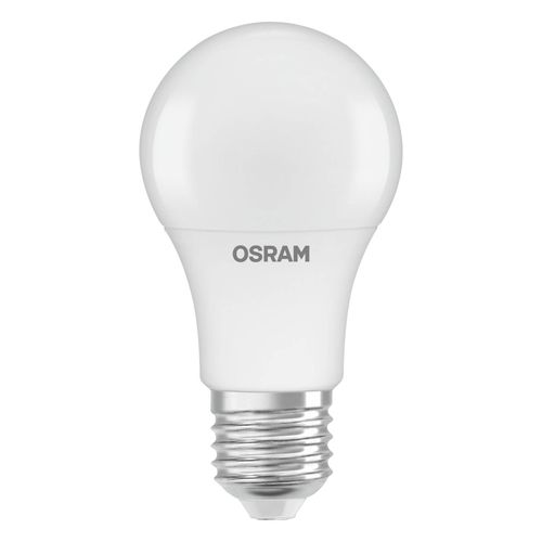 OSRAM LED-Leuchtmittel, E27, 4,9 W, opal, Tageslichtsensor