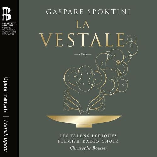 La Vestale (Oper In 3 Akten) - Rousset, Les Talens Lyriques, Flemish Radio Choir. (CD mit Buch)