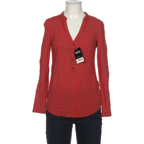 Emily van den Bergh Damen Bluse, rot, Gr. 34