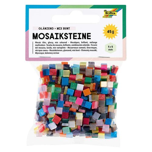 Folia Mosaiksteine-Bastelset in Bunt