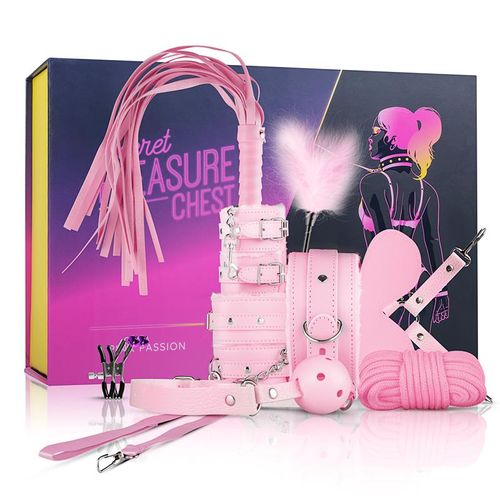 Secret Pleasure Chest »Pink Pleasure« BDSM Set